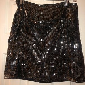 2 piece skirt and crop top set